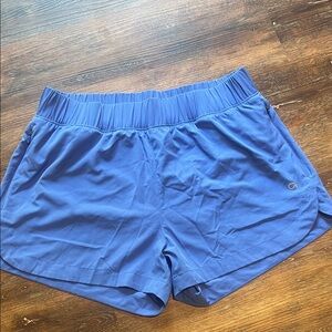 GAP Women's Vibrant Blue Athletic Shorts